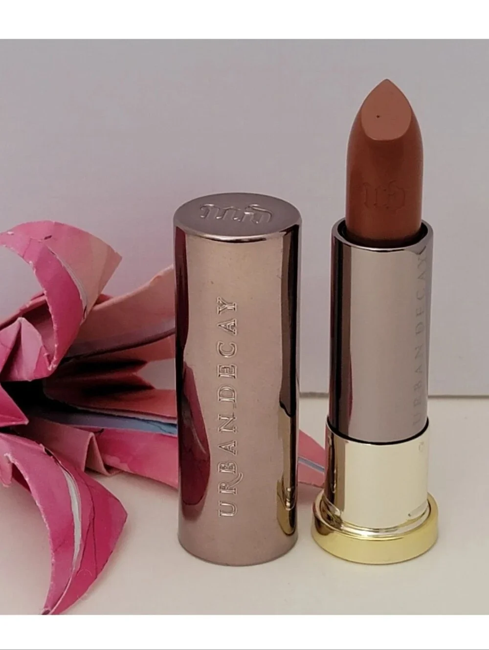 URBAN DECAY VICE LIPSTICK FULL SIZE BOX-LESS RARE BACKSEAT (cream)